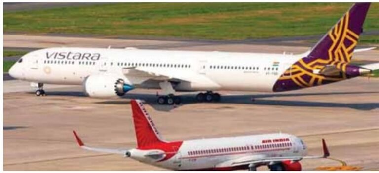 AIR INDIA COMPLETES MERGER WITH VISTARA; SECOND GROUP AIRLINE MERGER IN A SPAN OF SIX WEEKS.