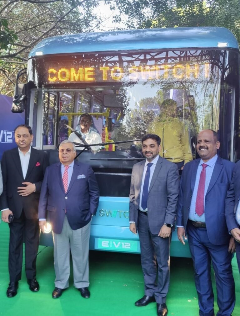 SWITCH Mobility to Redefine Urban Mobility across India, Europe and GCC with the launch of two new low floor electric city buses – EiV12 and E1