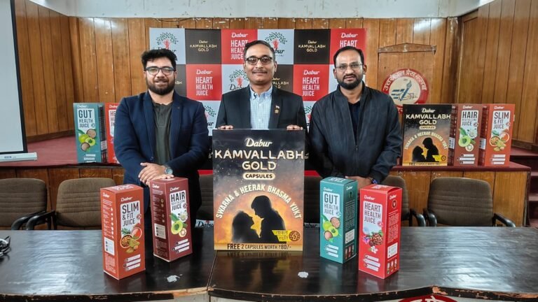 Dabur expands Ayurvedic portfolio with launch of Dabur Health Juice & Kamvallabh Gold capsules.