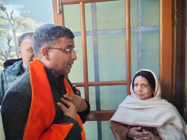 Bathing Ghat will be Constructed in Gangori for holy Panchkosi Yatra: Kishor Bhatt 