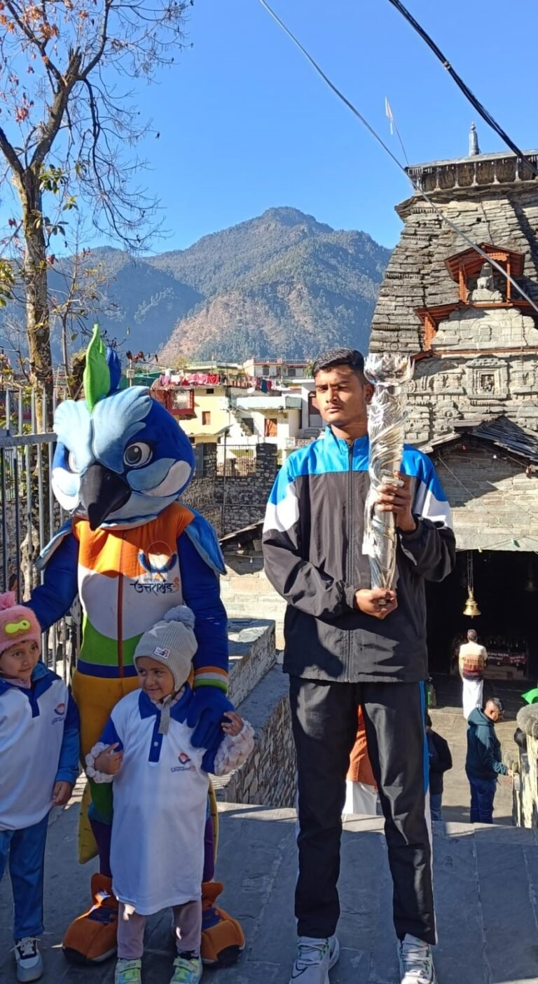 Pandavaaz Band Shines in Chamoli, Gopeshwar: Adds a New Flair to National Games Promotion.