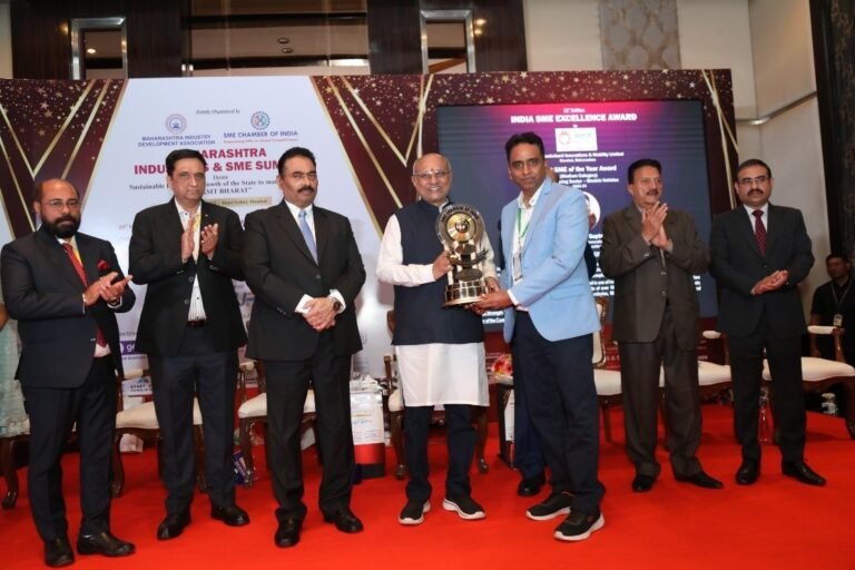 Wardwizard Innovations & Mobility Limited Honored with ‘Inspiring SME of the Year Award’ at India SME Excellence Awards.