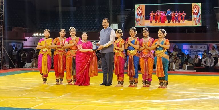 Grand Finale of the 2nd Asian Yogasana Sport Championship Held in Delhi.