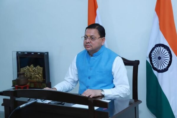 Chief minister Pushkar Singh Dhami virtually inaugurate Malan bridge in Kotdwar.