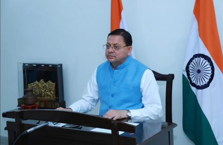 Chief minister Pushkar Singh Dhami virtually inaugurate Malan bridge in Kotdwar.