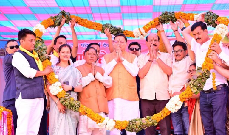 CM Pushkar Dhami inaugurated the 3 day Gaja Ghantakarna Festival.
