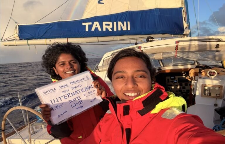 Indian Navy to welcome Navika Sagar Parikrama II crew after Historic Circumnavigation.